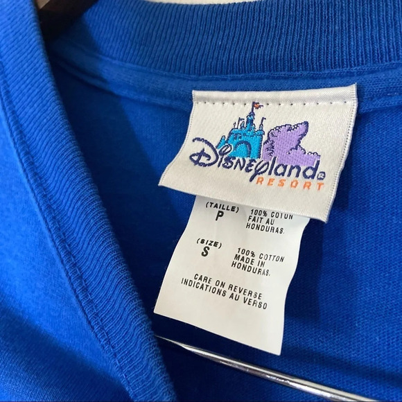 DISNEY Vintage Anniversary Shirt Cotton Metallic Graphic Tee Small Collector - Picture 6 of 9